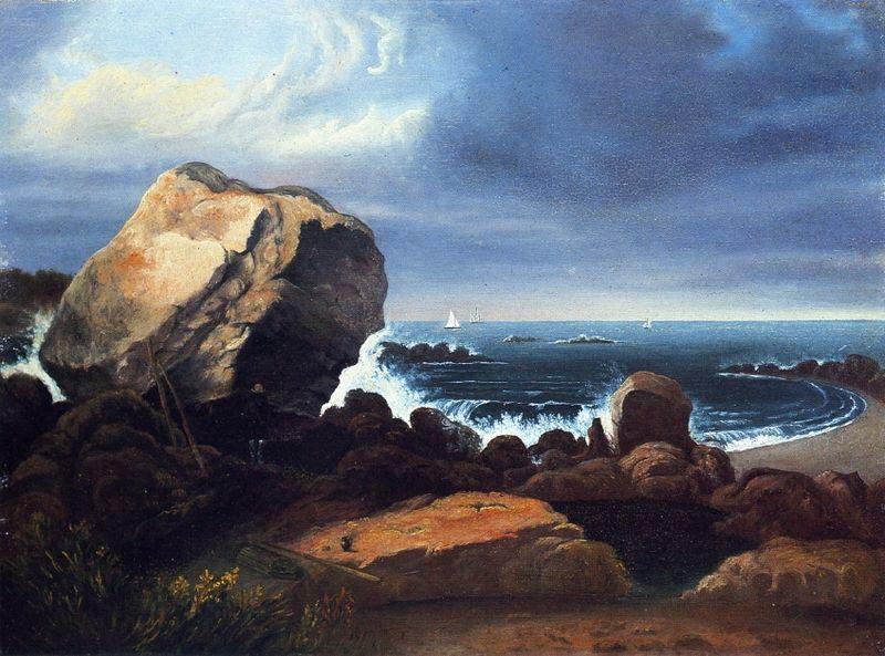 Thomas Doughty Scituate Beach, Massachusetts Sweden oil painting art